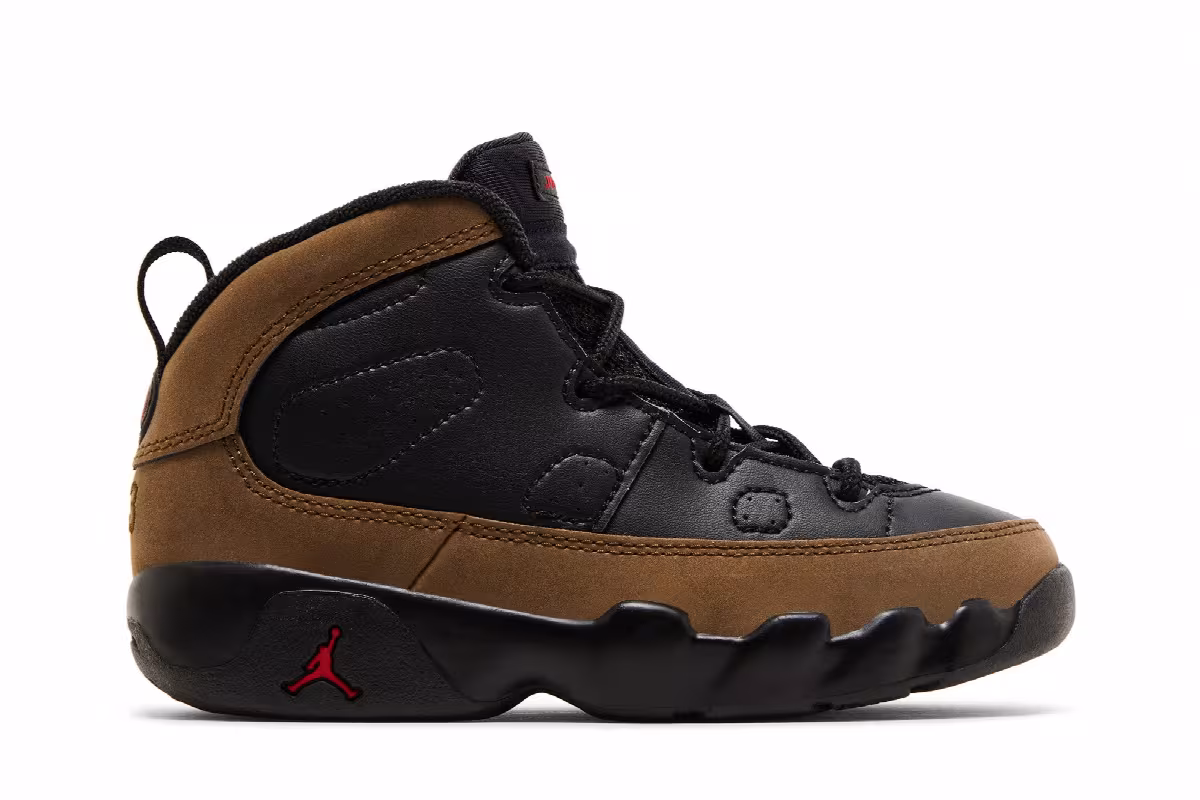 Air Jordan 9 TD Olive 2024, view 2