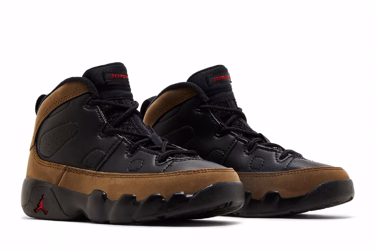 Air Jordan 9 TD Olive 2024, view 9