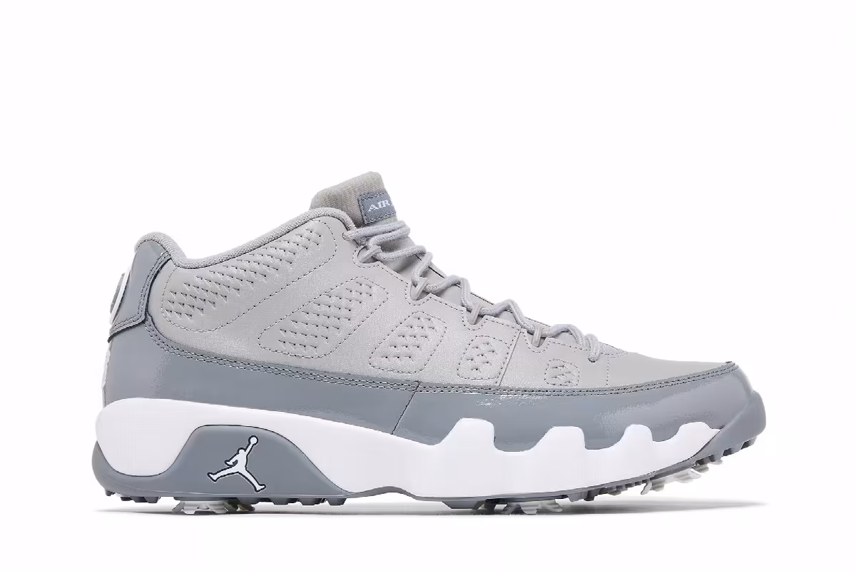 Air Jordan 9 Low Golf Cool Grey, view 2