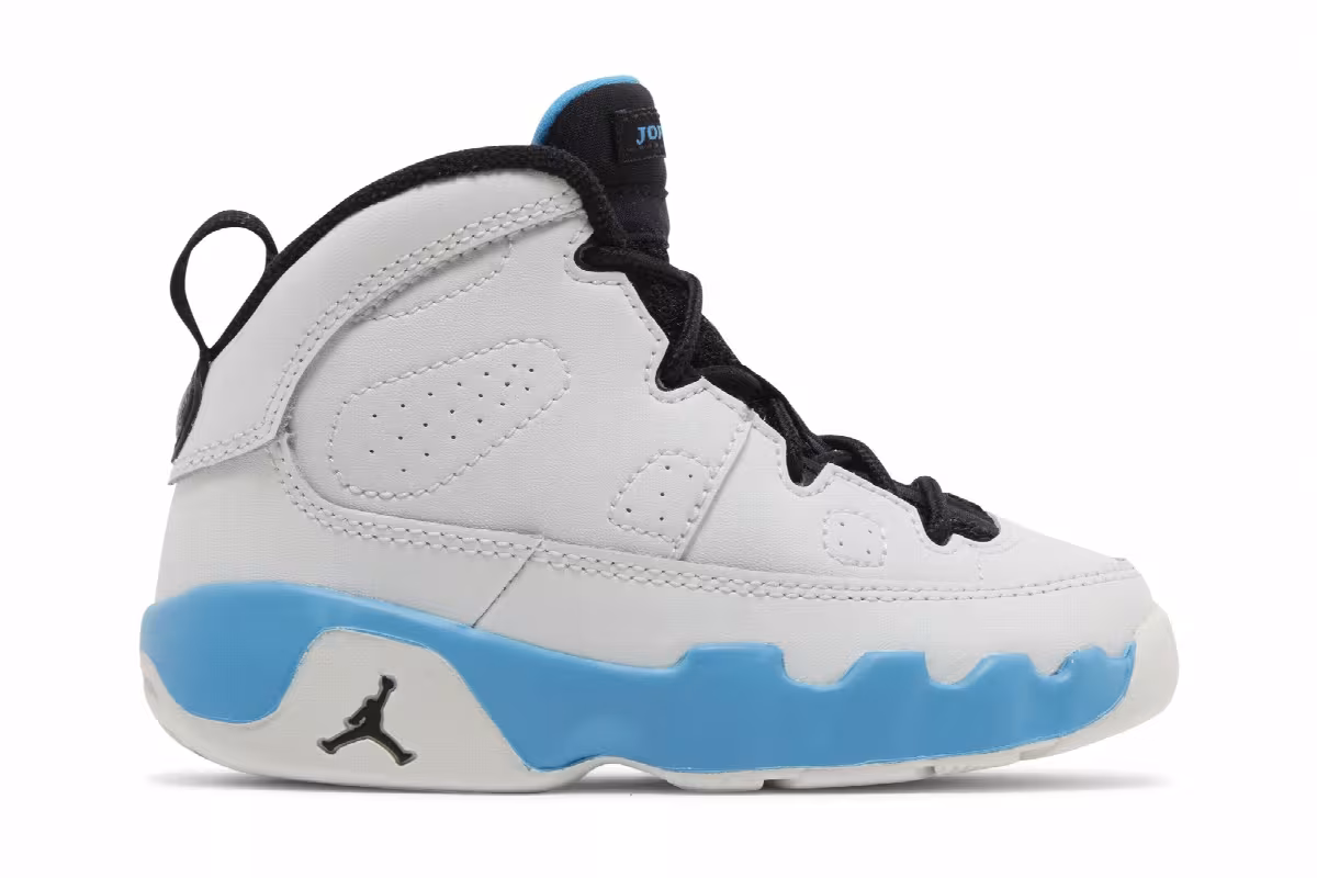 Air Jordan 9 TD Powder Blue 2024, view 2