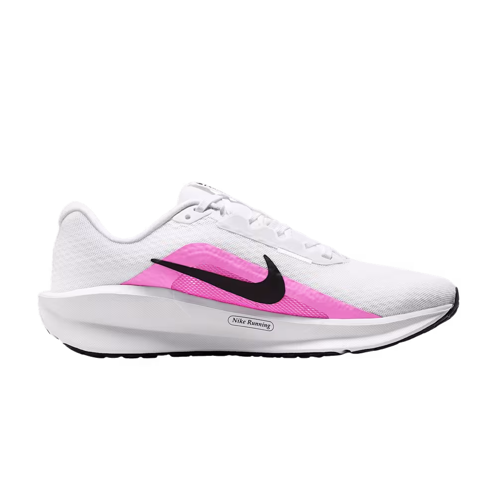 Nike Women's Downshifter 13 White Black Pink Spell