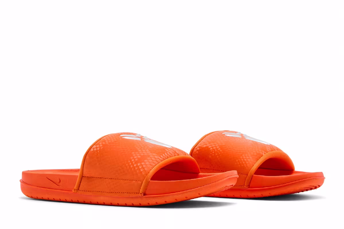 Kobe Bryant x Nike Offcourt Slide Safety Orange, view 9