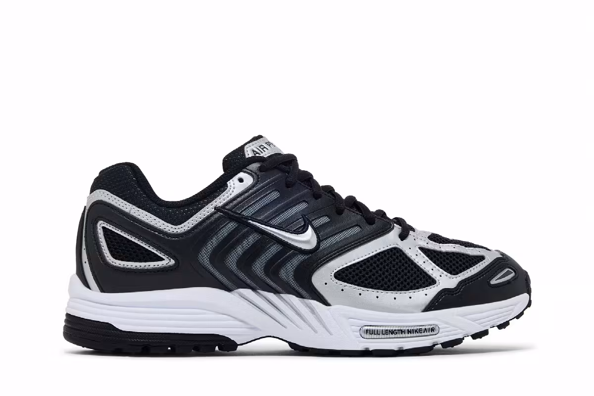 Nike Air Pegasus 2K5 Black Metallic Silver, view 2