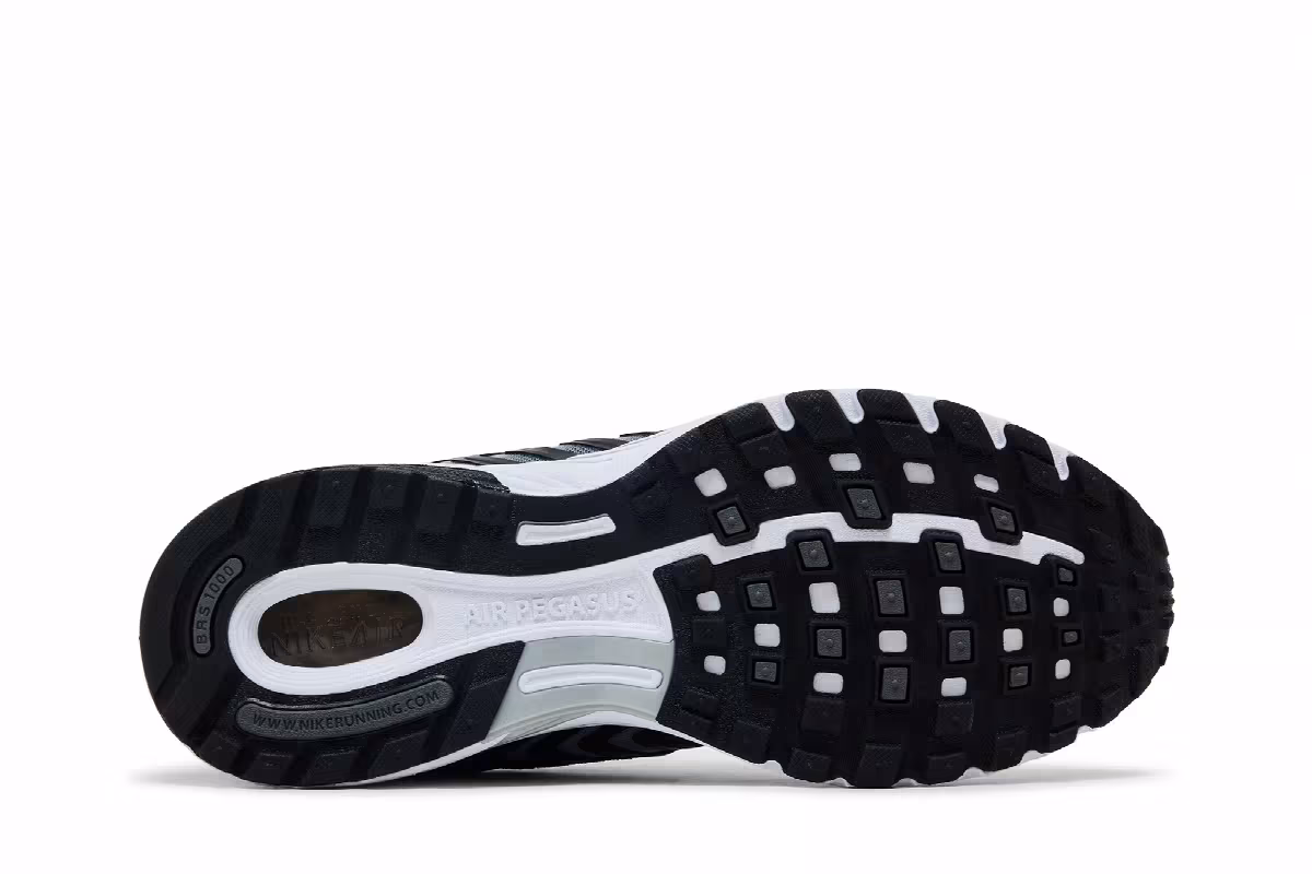 Nike Air Pegasus 2K5 Black Metallic Silver, view 5