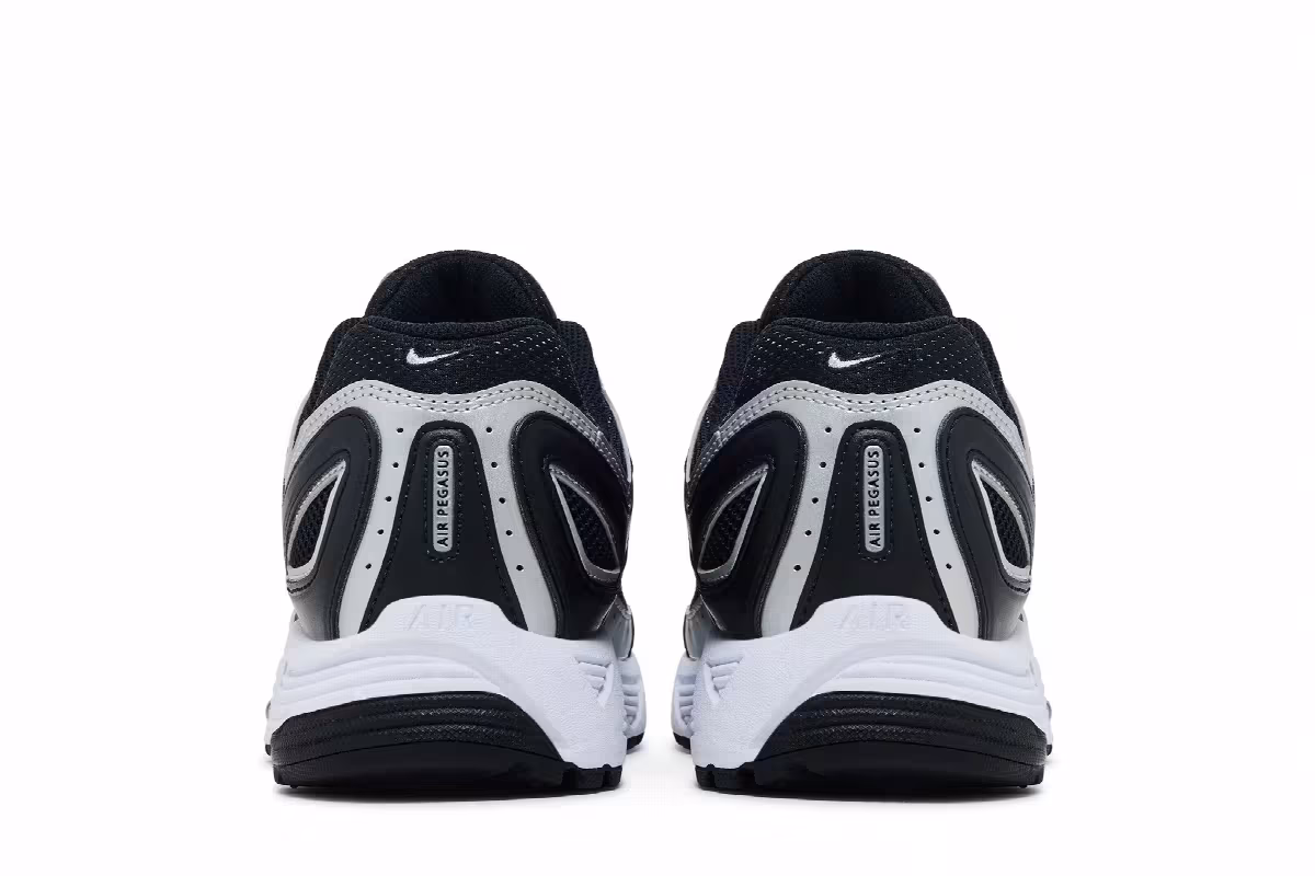 Nike Air Pegasus 2K5 Black Metallic Silver, view 7
