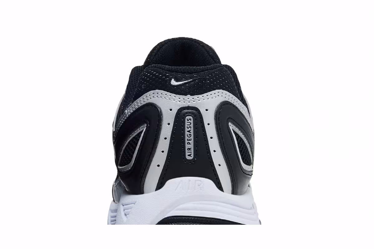 Nike Air Pegasus 2K5 Black Metallic Silver, view 8