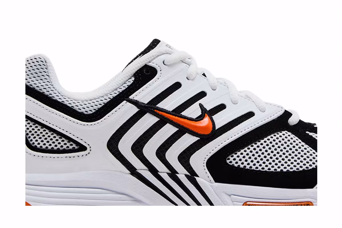 Nike Air Pegasus 2K5 White Safety Orange, view 3