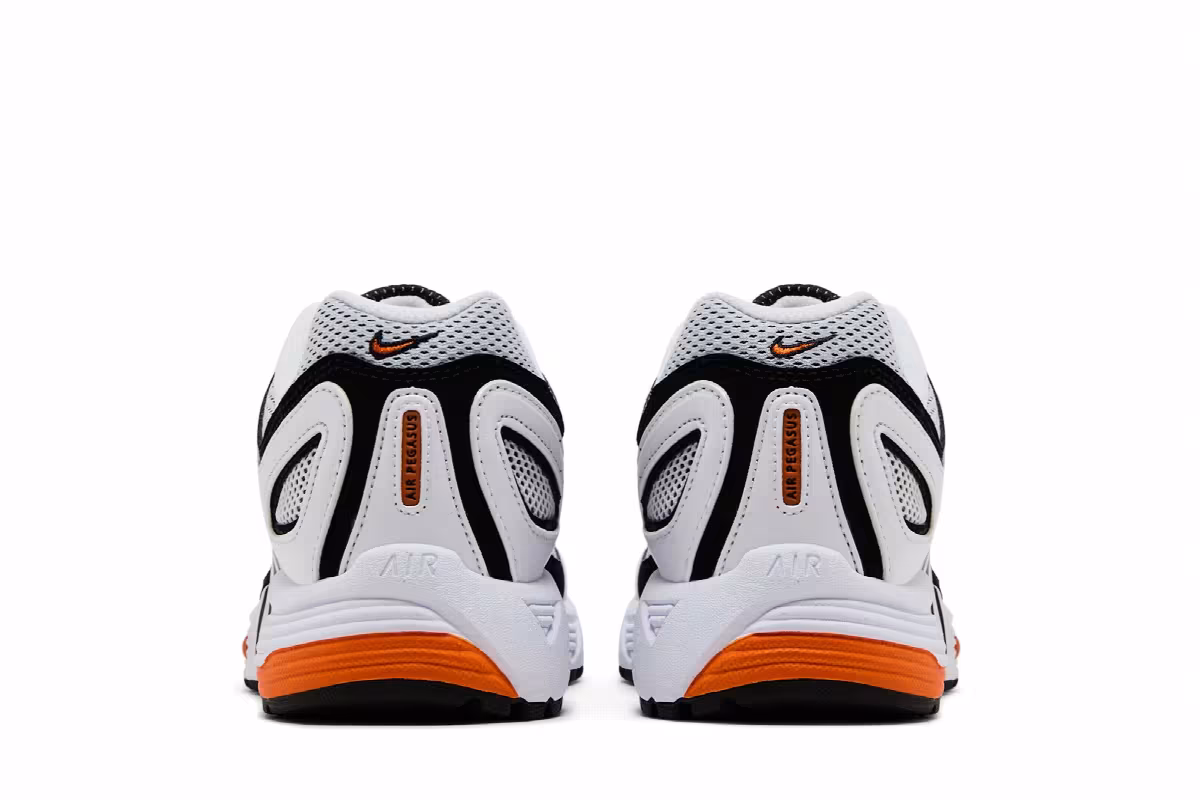 Nike Air Pegasus 2K5 White Safety Orange, view 7