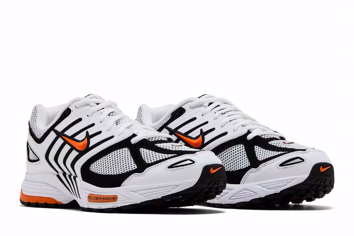 Nike Air Pegasus 2K5 White Safety Orange, view 9