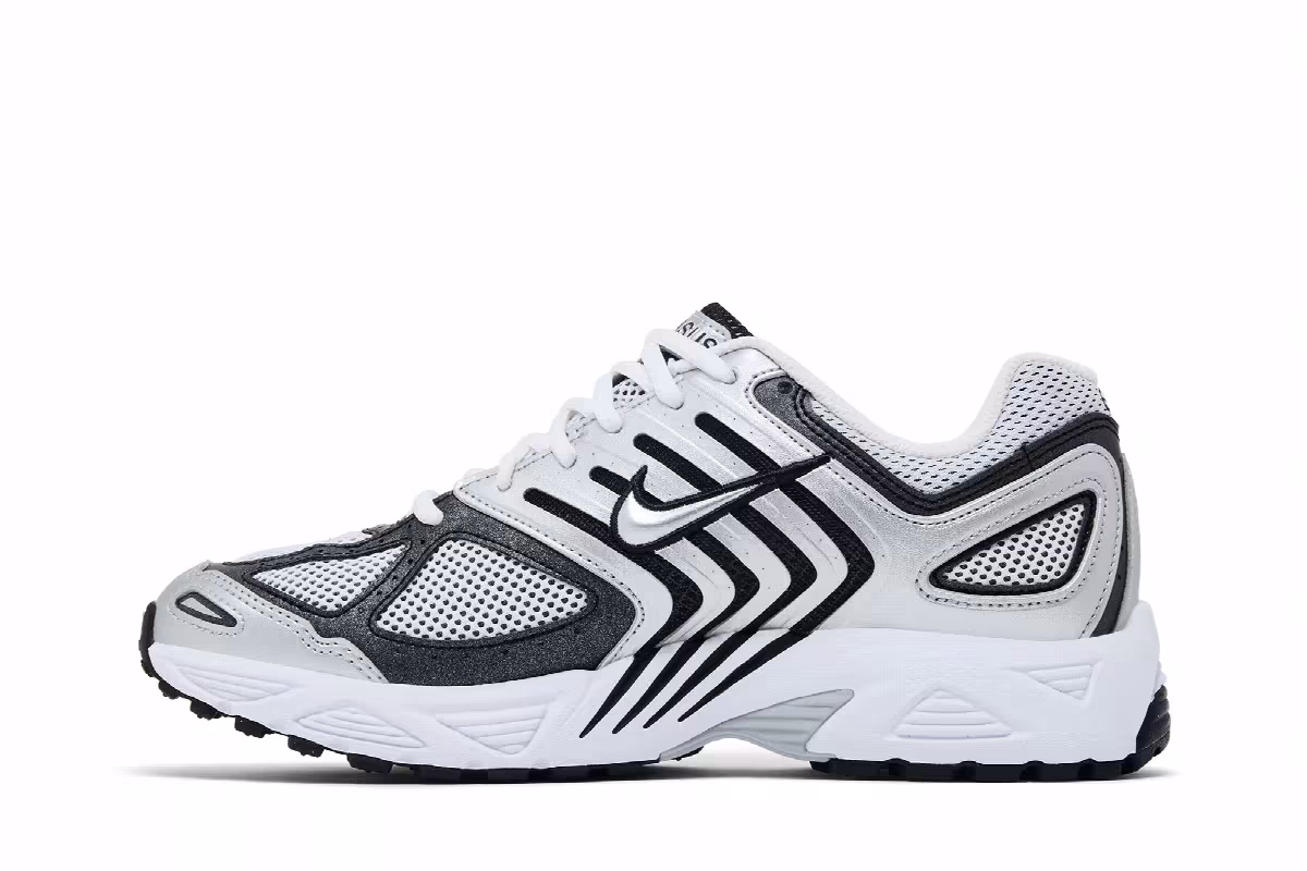 Nike Air Pegasus 2K5 Metallic Silver Black, view 4