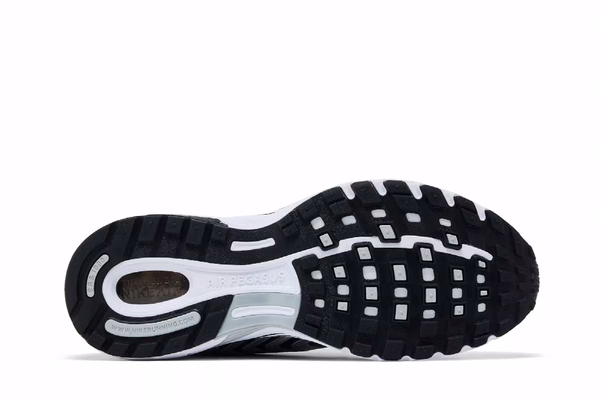 Nike Air Pegasus 2K5 Metallic Silver Black, view 5