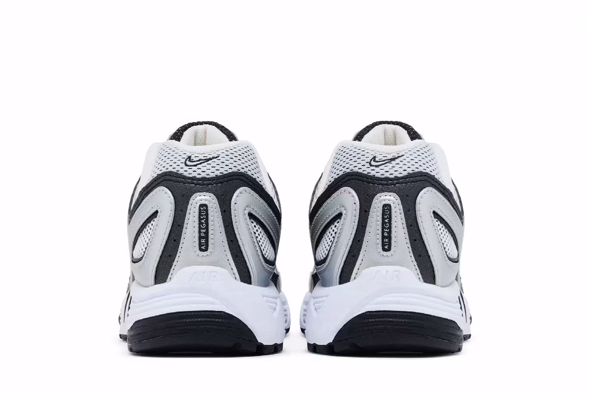 Nike Air Pegasus 2K5 Metallic Silver Black, view 7