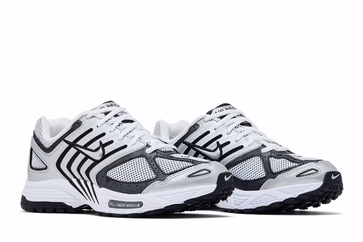 Nike Air Pegasus 2K5 Metallic Silver Black, view 9