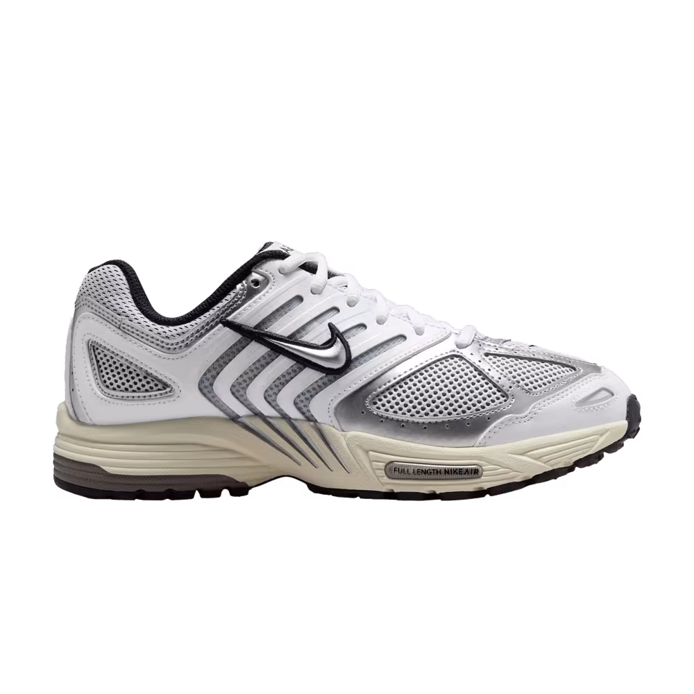 Nike Women's Air Pegasus 2K5 White Black Metallic Silver