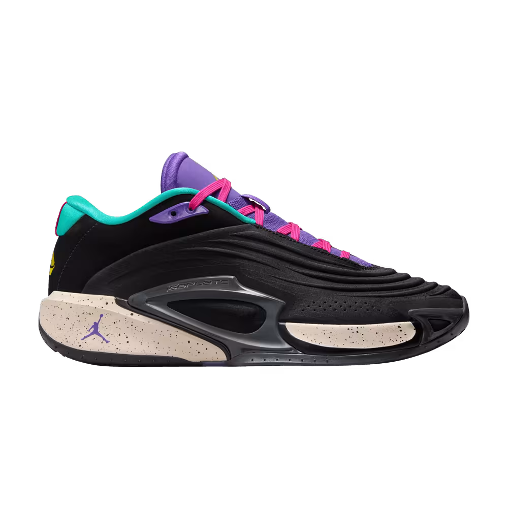 Air Jordan Luka 3 PF Black Hyper Jade Pink