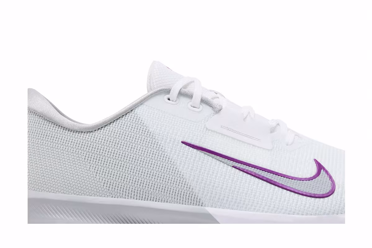 Nike Air Zoom Infinity Tour 2 Golf Light Smoke Grey Vivid Purple, view 3