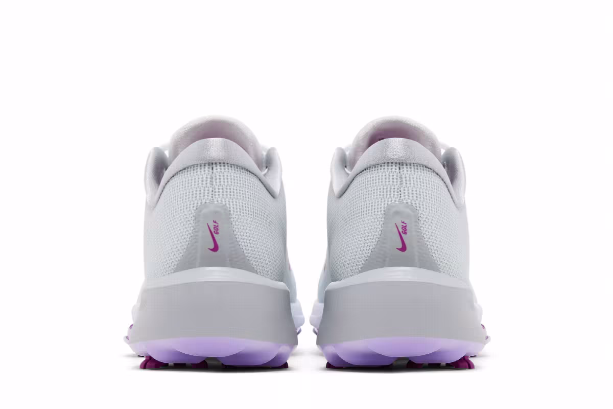 Nike Air Zoom Infinity Tour 2 Golf Light Smoke Grey Vivid Purple, view 7