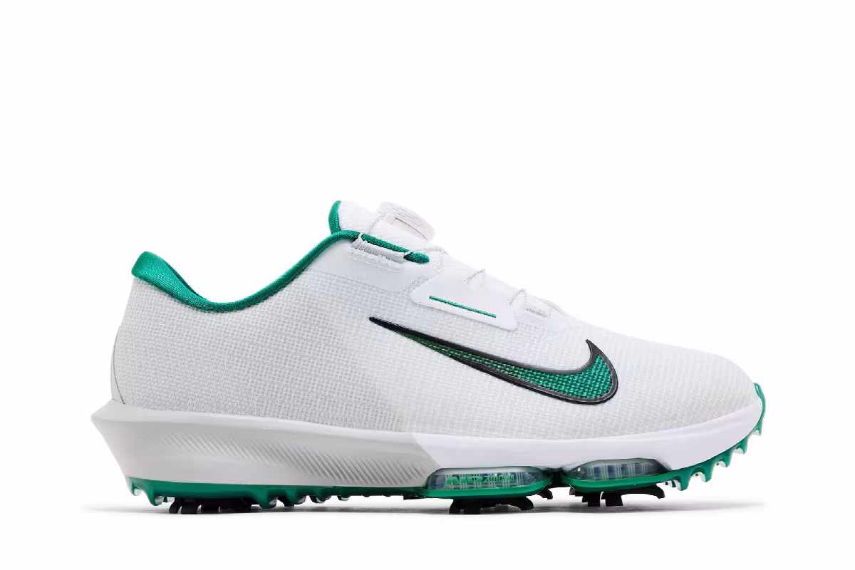 Nike Air Zoom Infinity Tour 2 Golf Wide Photon Dust Malachite, view 2