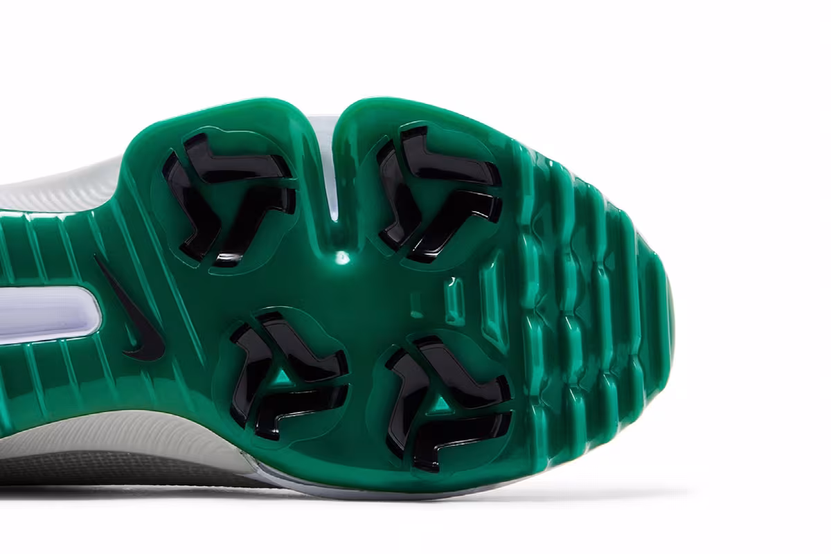 Nike Air Zoom Infinity Tour 2 Golf Wide Photon Dust Malachite, view 6