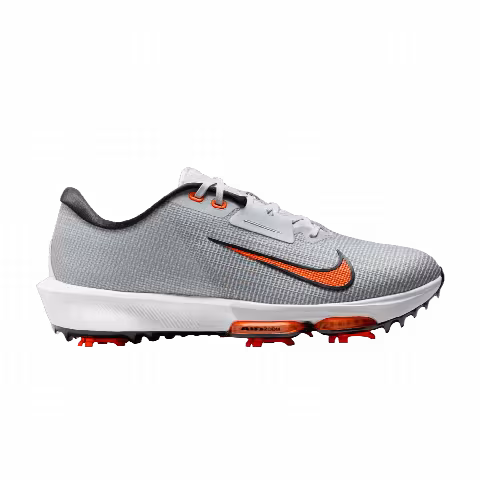 Nike Air Zoom Infinity Tour 2 Golf Wide 'Pure Platinum Safety Orange'
