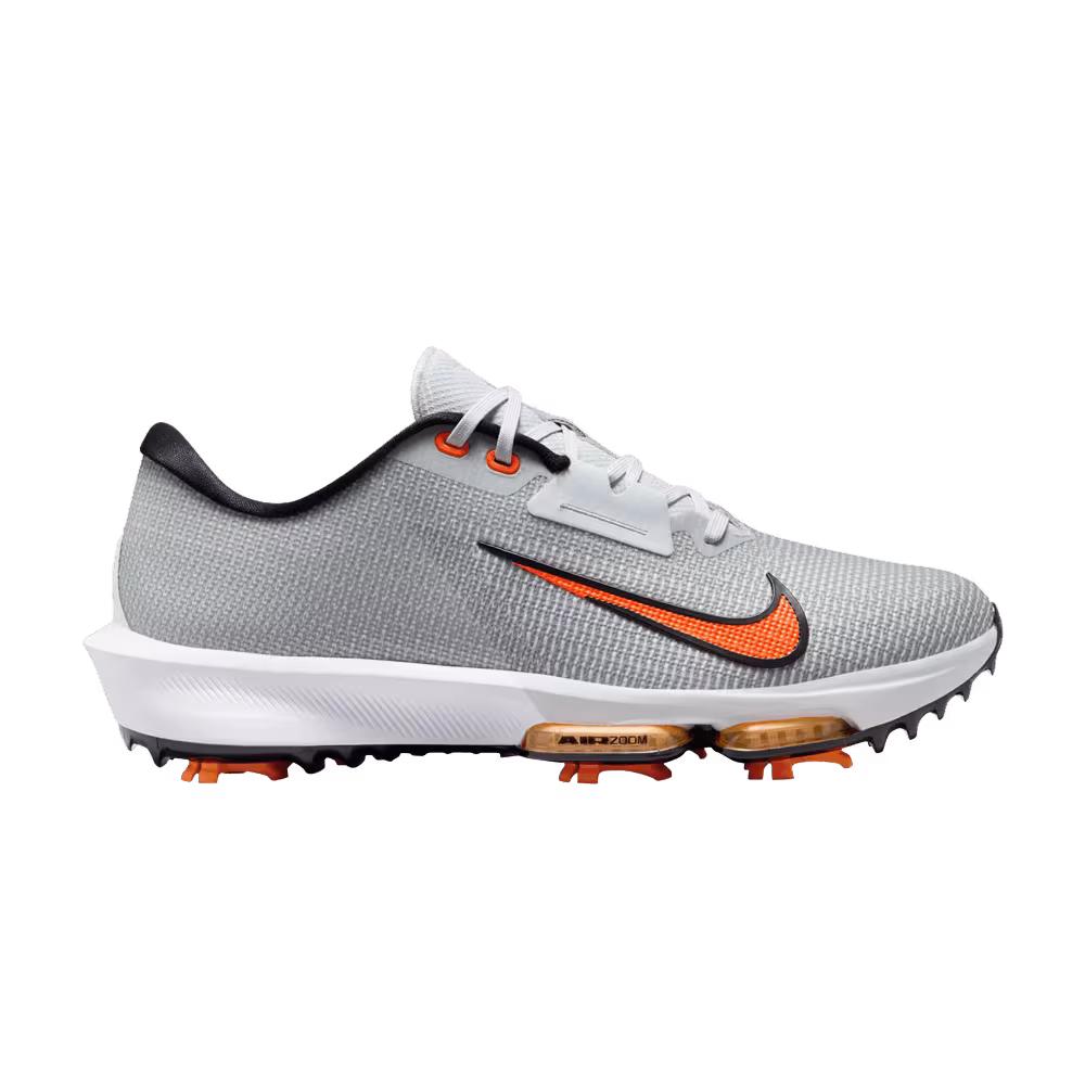 Nike Air Zoom Infinity Tour 2 Golf Pure Platinum Safety Orange