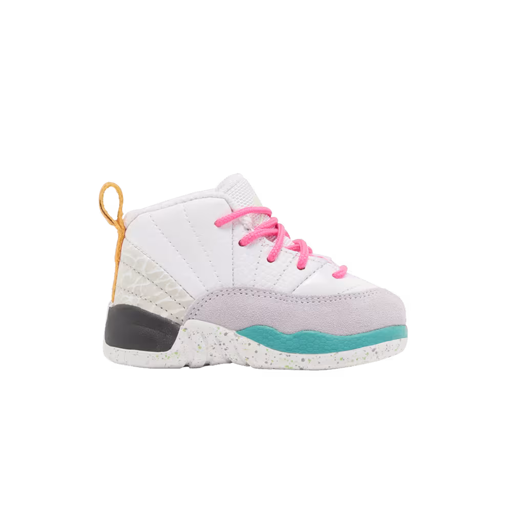 Air Jordan 12 TD White Vapor Green