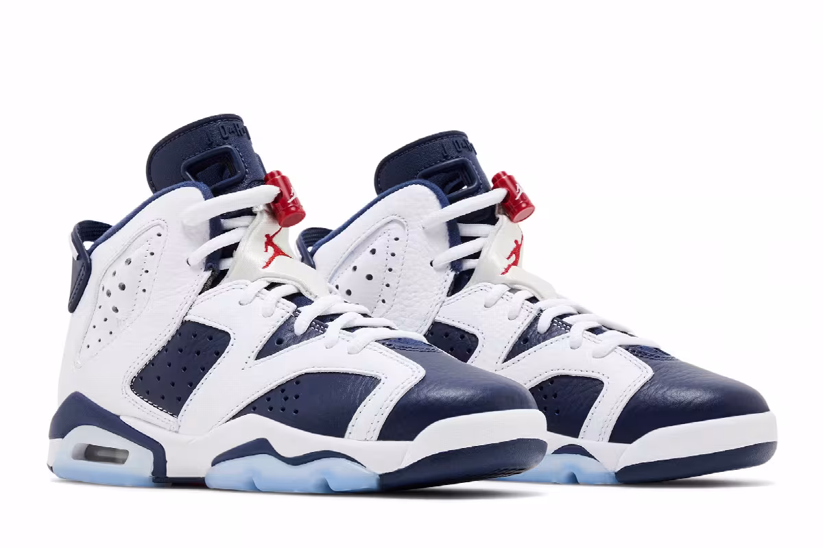 Air Jordan 6 GS Olympic 2024, view 9