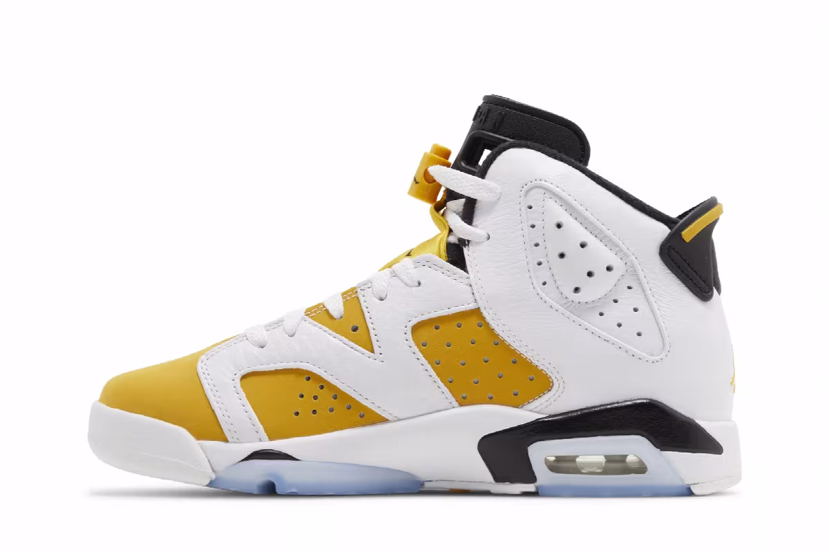 Air Jordan 6 GS Yellow Ochre, view 4