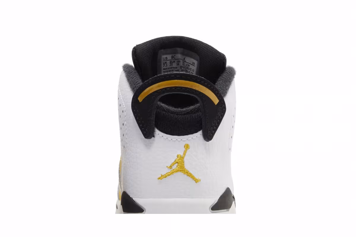 Air Jordan 6 TD Yellow Ochre, view 8