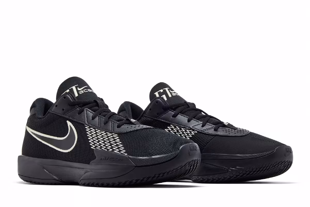 Nike Air Zoom GT Cut Academy EP Black Alabaster, view 9