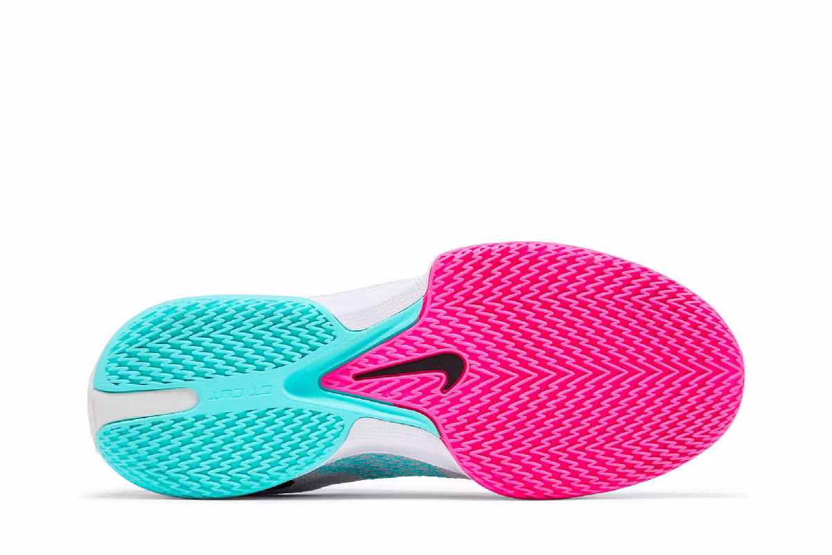 Nike Air Zoom GT Cut Academy Photon Dust Pink Blast Turquoise, view 5