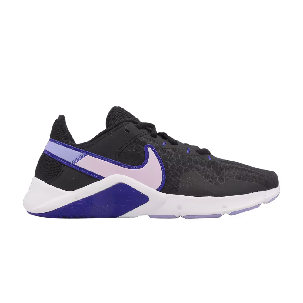 Nike Women's Legend Essential 2 Black Lapis Light Thistle