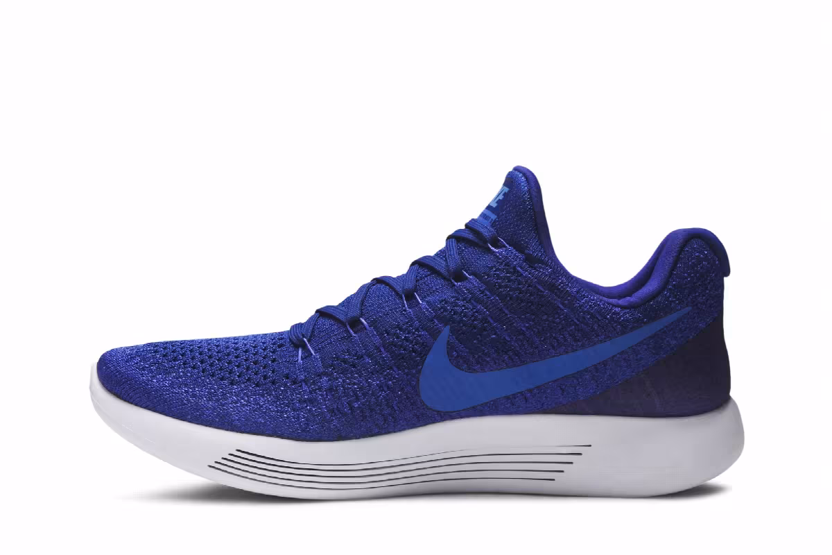 Nike Lunarepic Low Flyknit 2 Deep Royal Blue, view 4