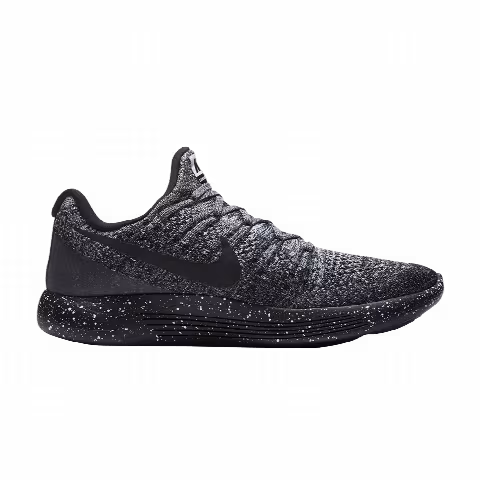 Nike LunarEpic Low Flyknit 2 'Black White'