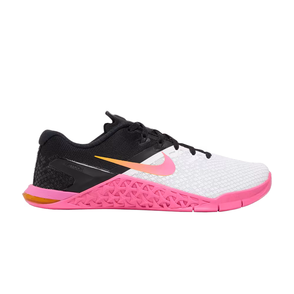 Nike Women's Metcon 4 XD White Fuchsia
