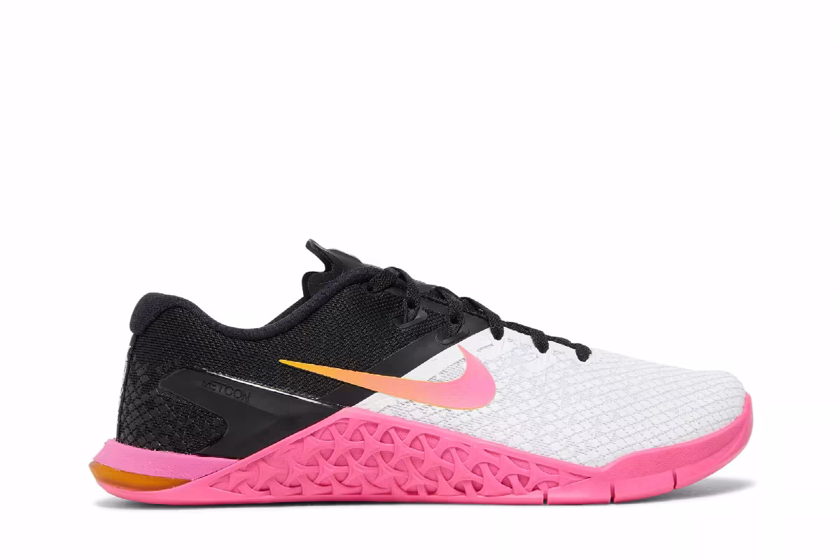 Nike Women's Metcon 4 XD White Fuchsia, view 2