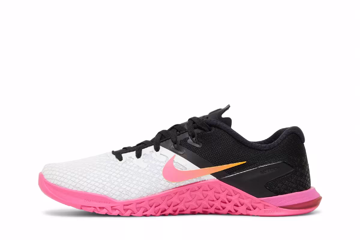 Nike Women's Metcon 4 XD White Fuchsia, view 4