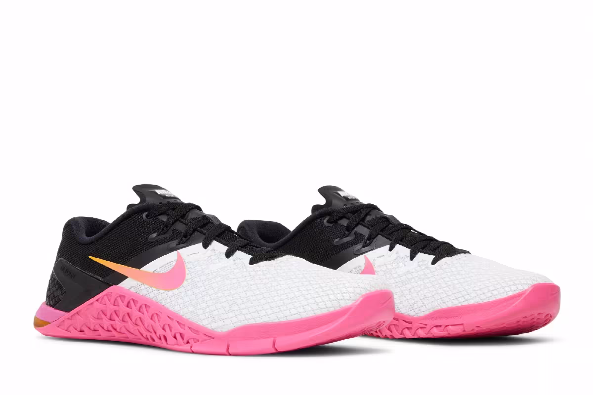 Nike Women's Metcon 4 XD White Fuchsia, view 9