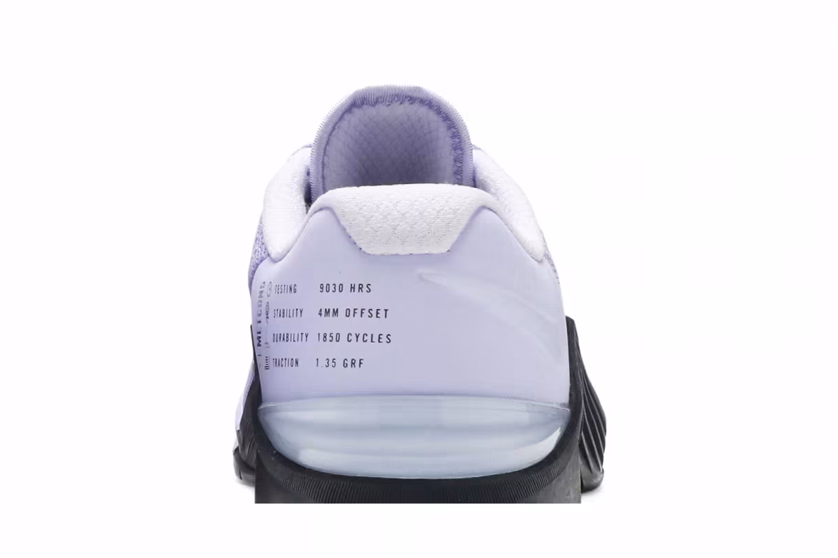 Nike Women's Metcon 5 Lavender Mist, view 8