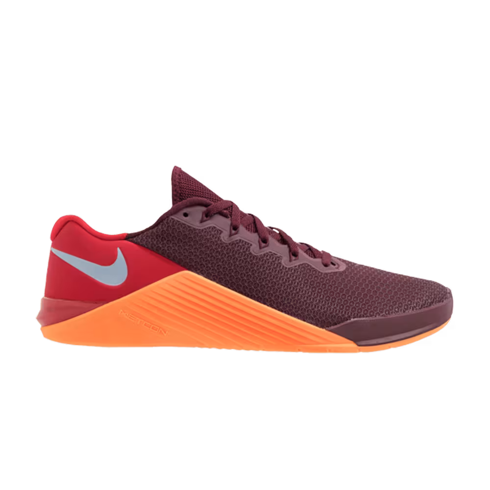 Nike Metcon 5 Night Maroon Orange