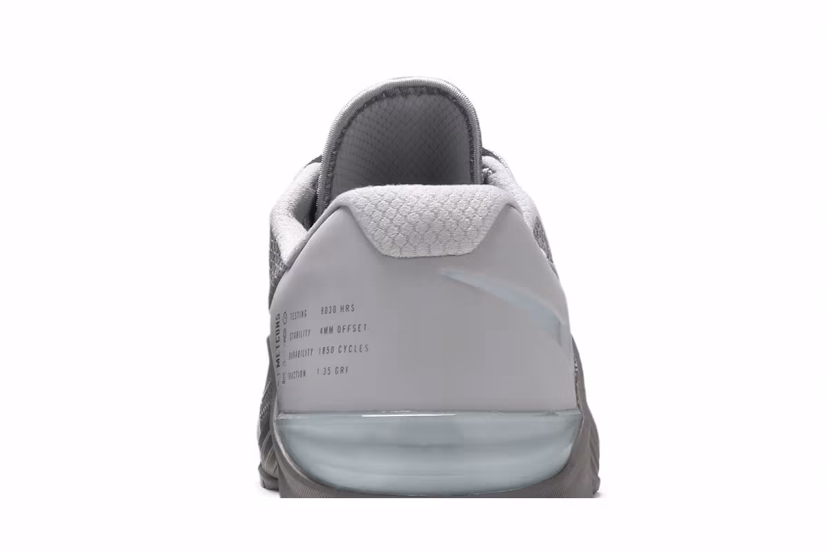 Nike Metcon 5 Gunsmoke Wolf Grey, view 8