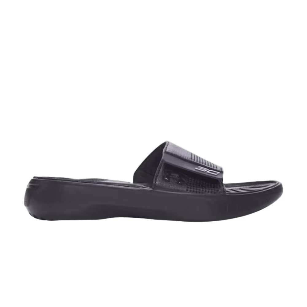 Under Armour Curry 3 Slides GS Black