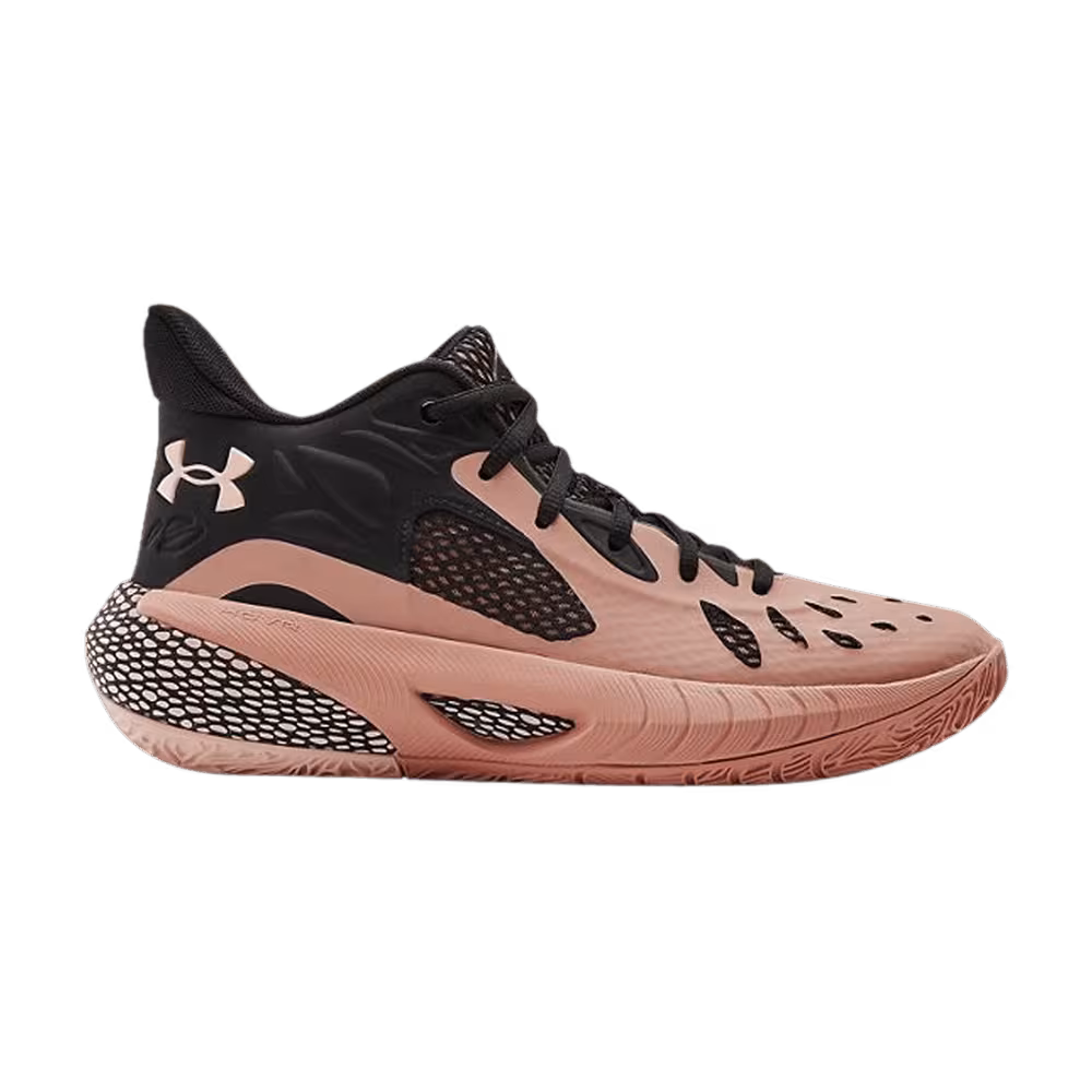 Under Armour Women's HOVR Havoc 3 Mocha Rose Black
