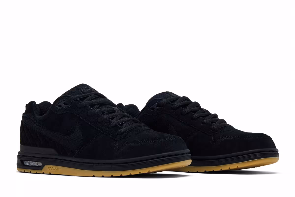 Paul Rodriguez x Nike SB Zoom Air Low Premium Black Gum, view 9