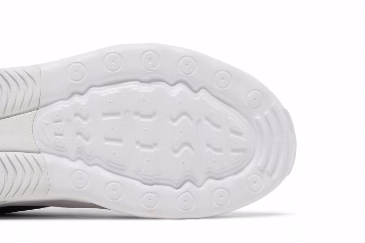 Nike Women's Air Max Bolt White Black, view 6