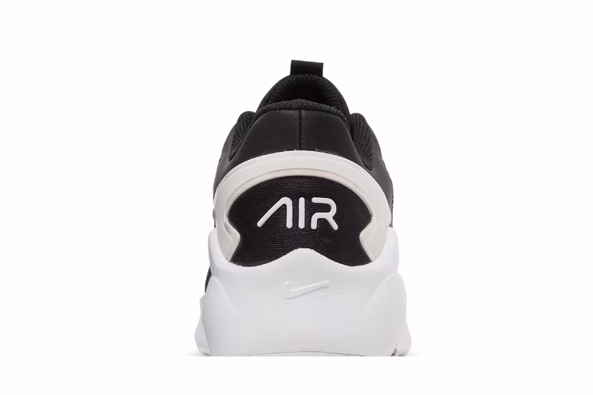 Nike Women's Air Max Bolt White Black, view 8