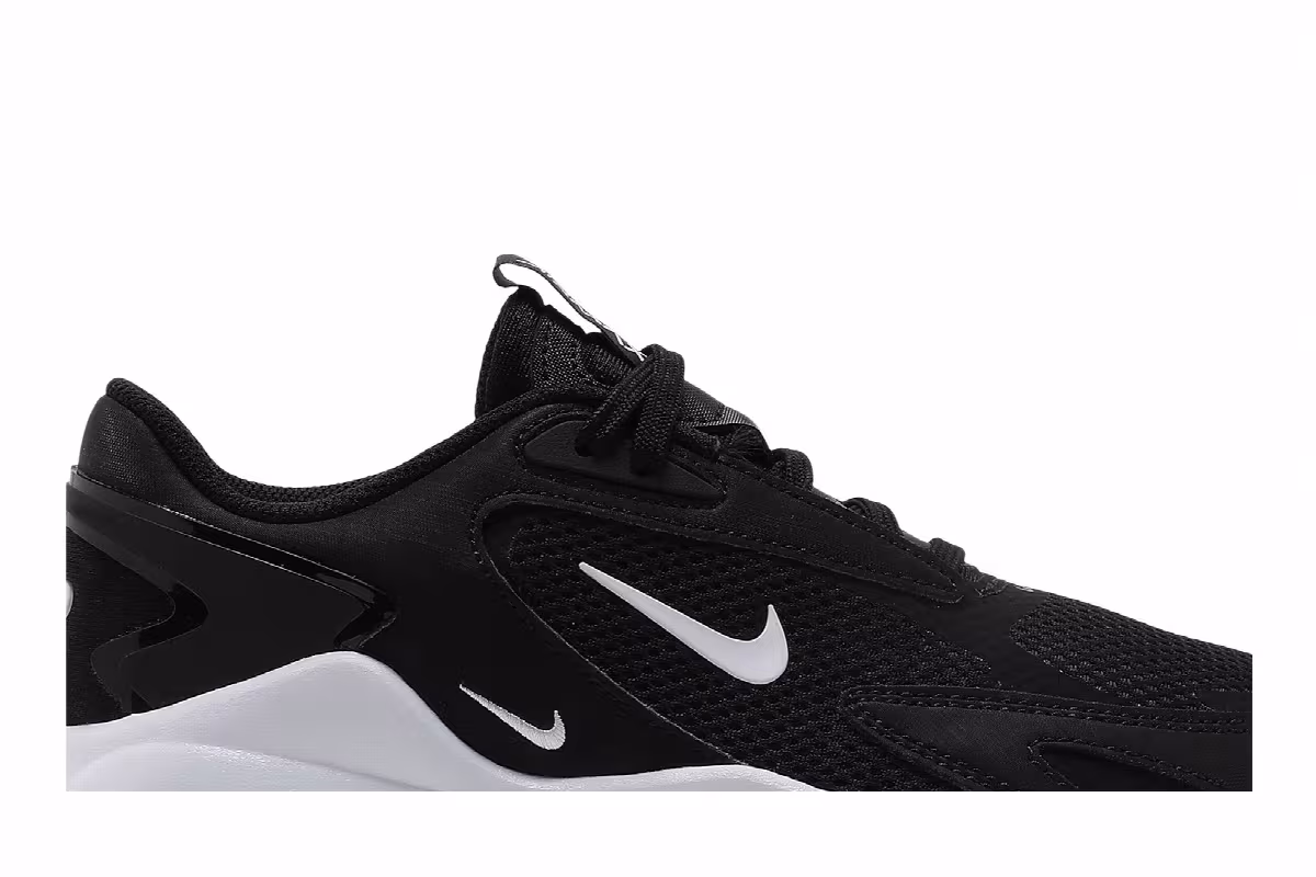 Nike Women's Air Max Bolt Black White, view 3