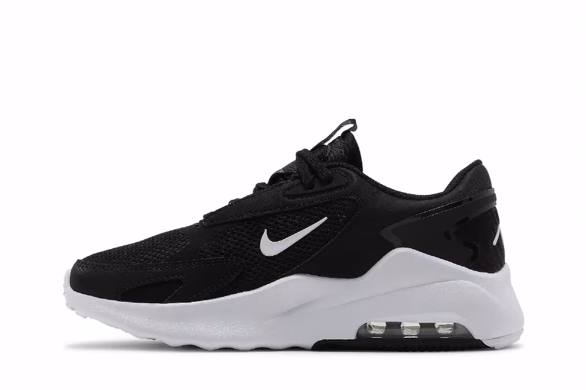 Nike Women's Air Max Bolt Black White, view 4