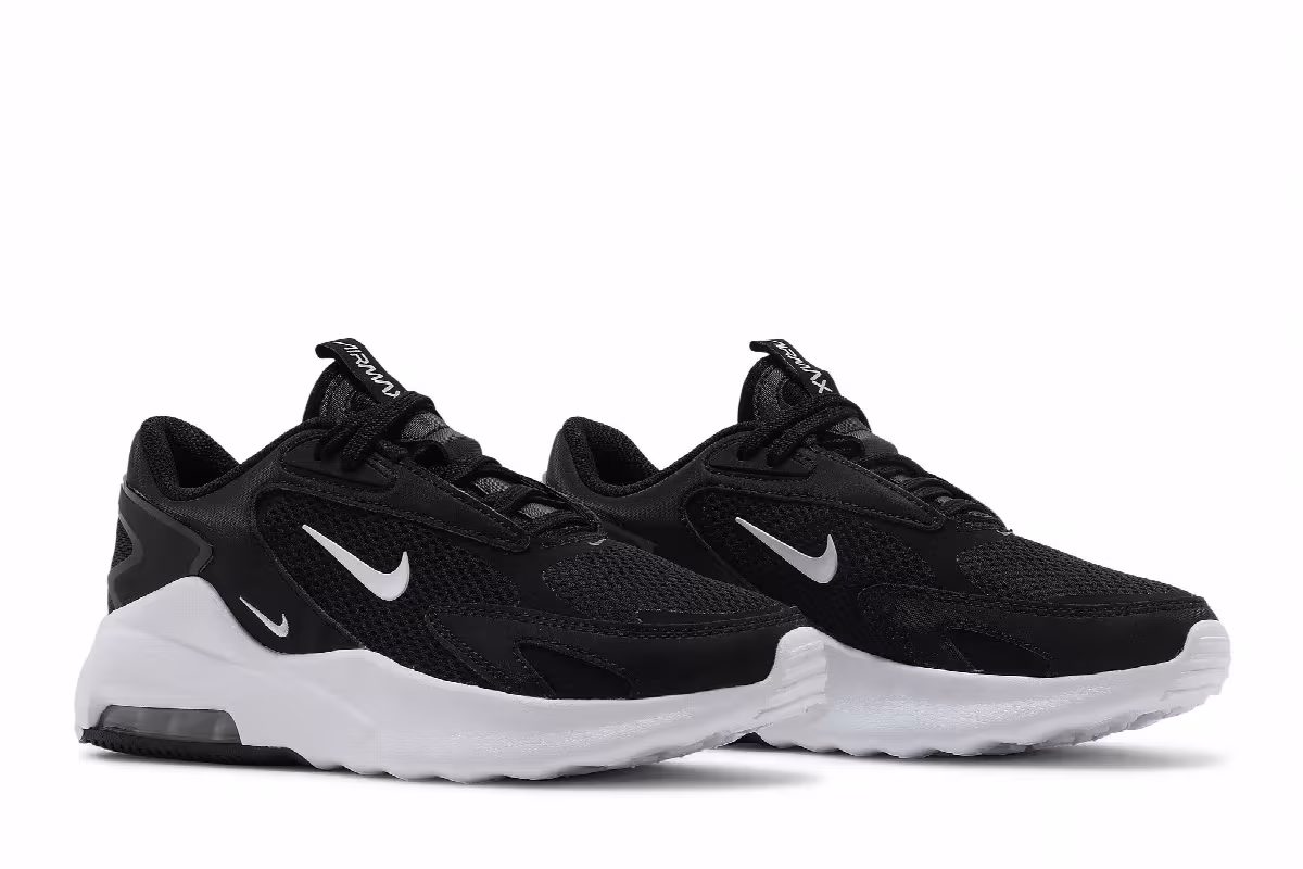 Nike Women's Air Max Bolt Black White, view 9