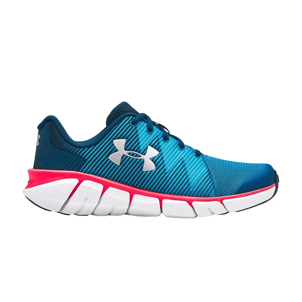 Under Armour X Level Scramjet 2 GS Petrol Blue Red Rage